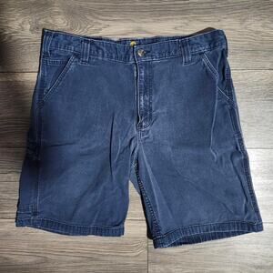 Men's Size 36 Carhartt Blue Cargo Shorts